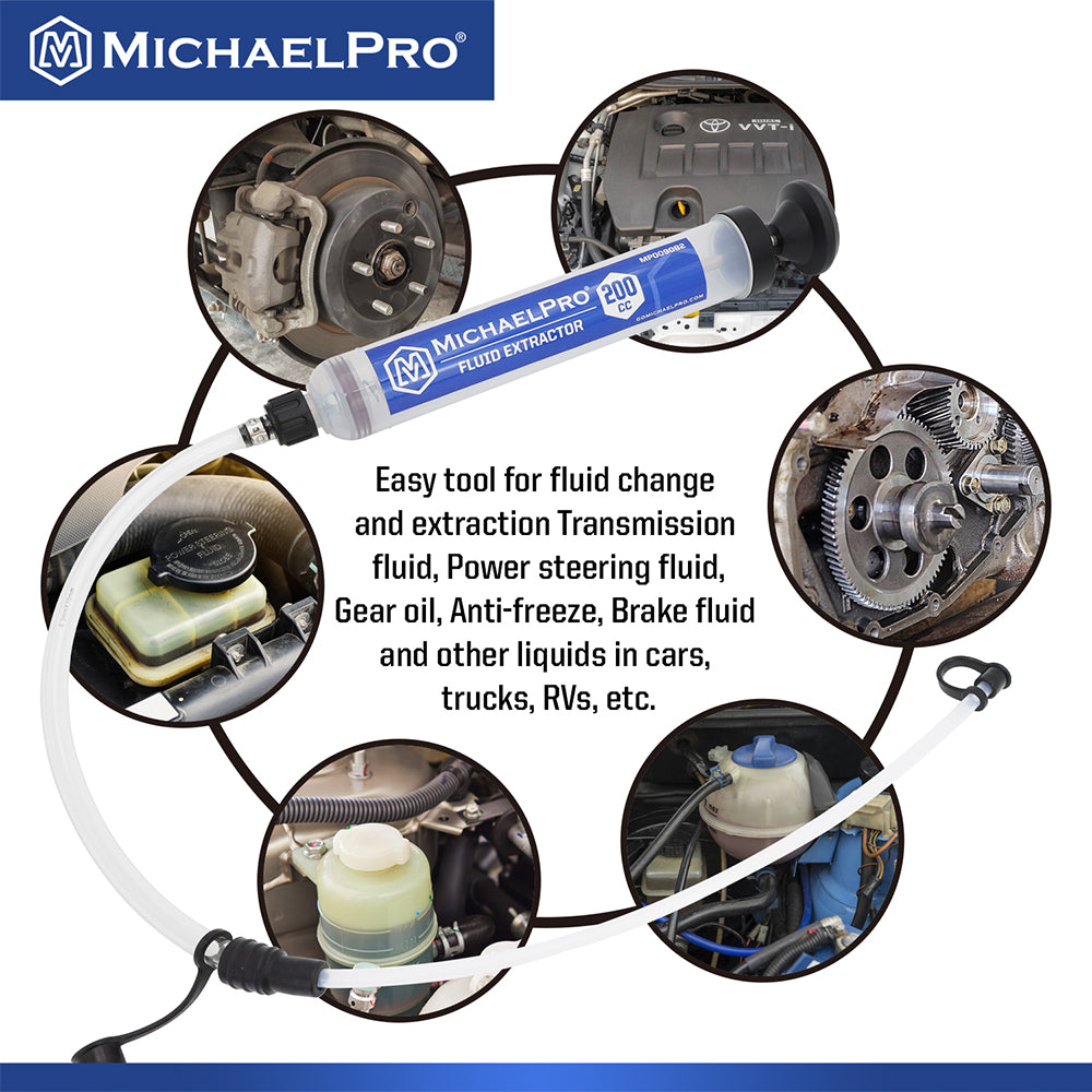 200cc Manual Fluid Extractor (MP009082) - MichaelPro