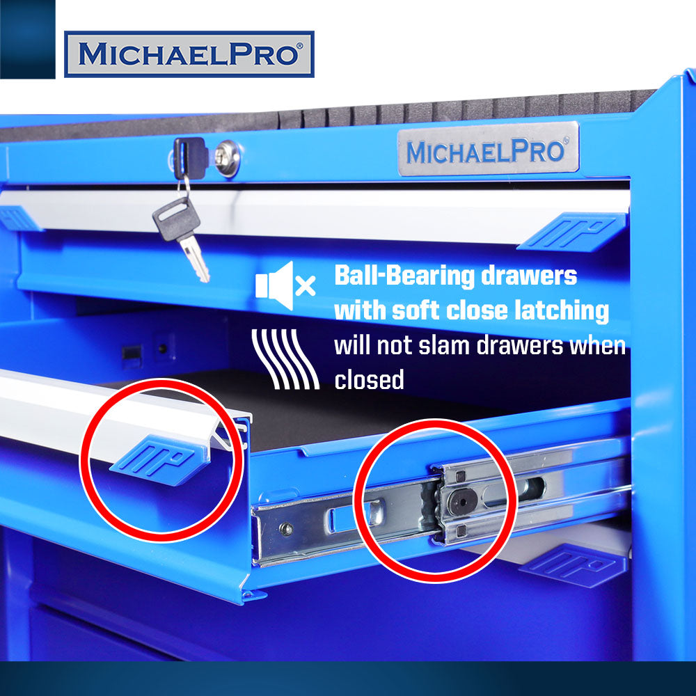 7 Drawer Rolling Tool Chest (MP009065) - MichaelPro