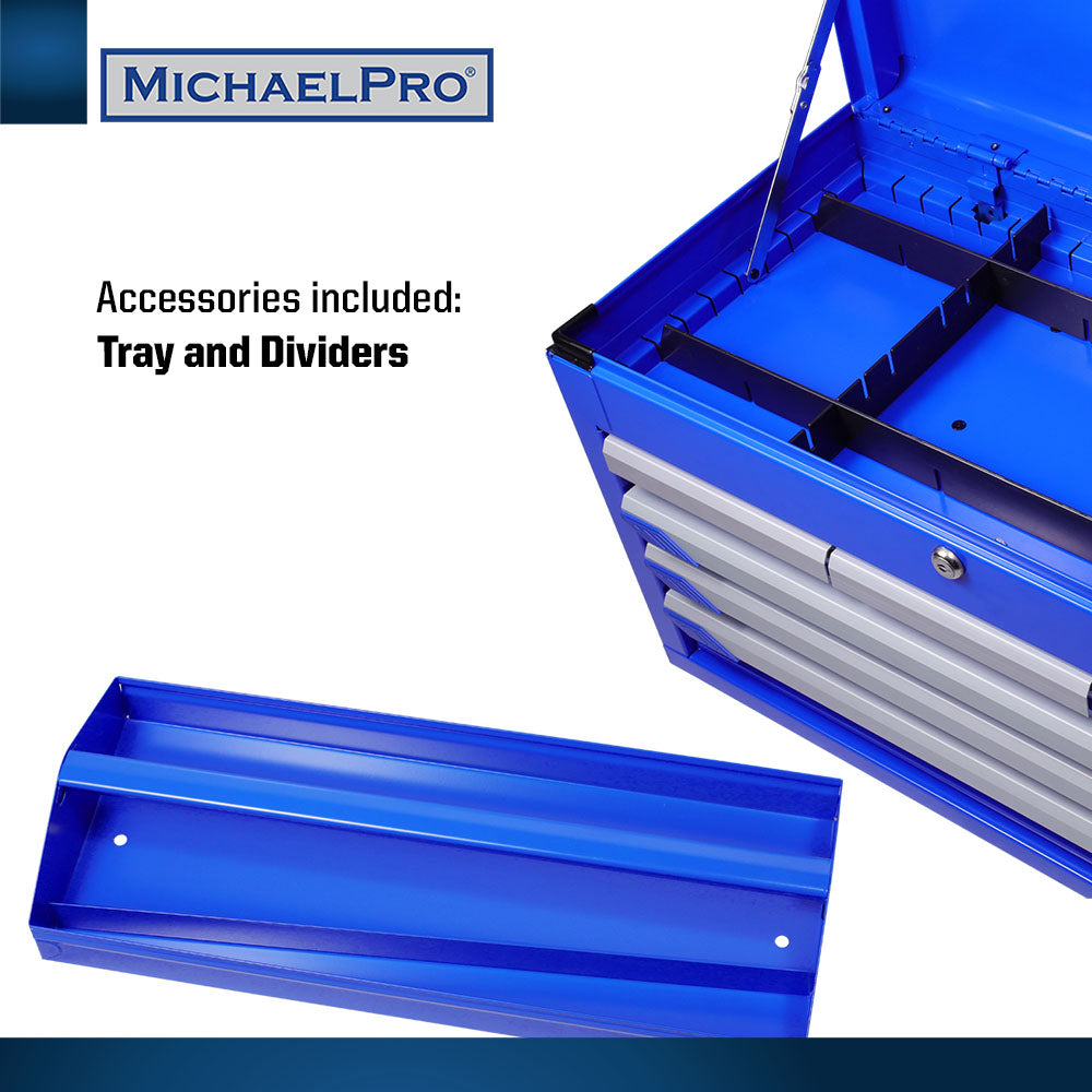 6 Drawer Portable Top Tool Chest (MP009085) - MichaelPro