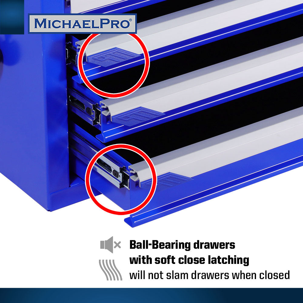 6 Drawer Portable Top Tool Chest (MP009085) - MichaelPro