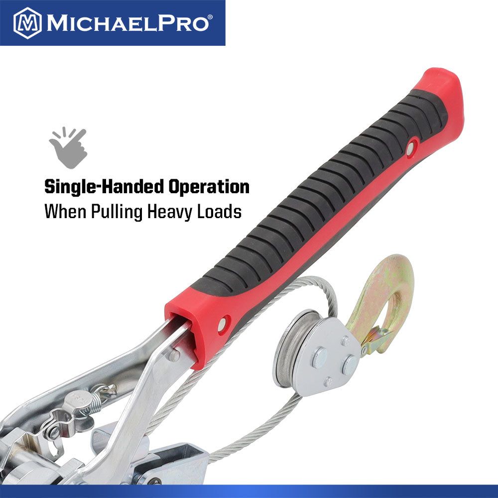 4-Ton Power Winch Puller, Double Gear (MP009089)