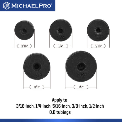 Single and Double Flaring Tool Kit with Extra Adapters (MP009090) - MichaelPro