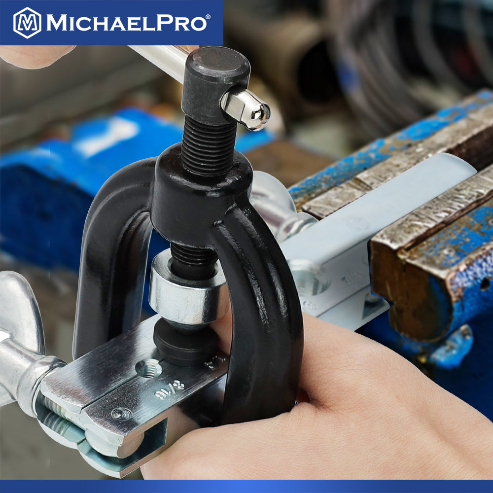 Single and Double Flaring Tool Kit with Extra Adapters (MP009090) - MichaelPro
