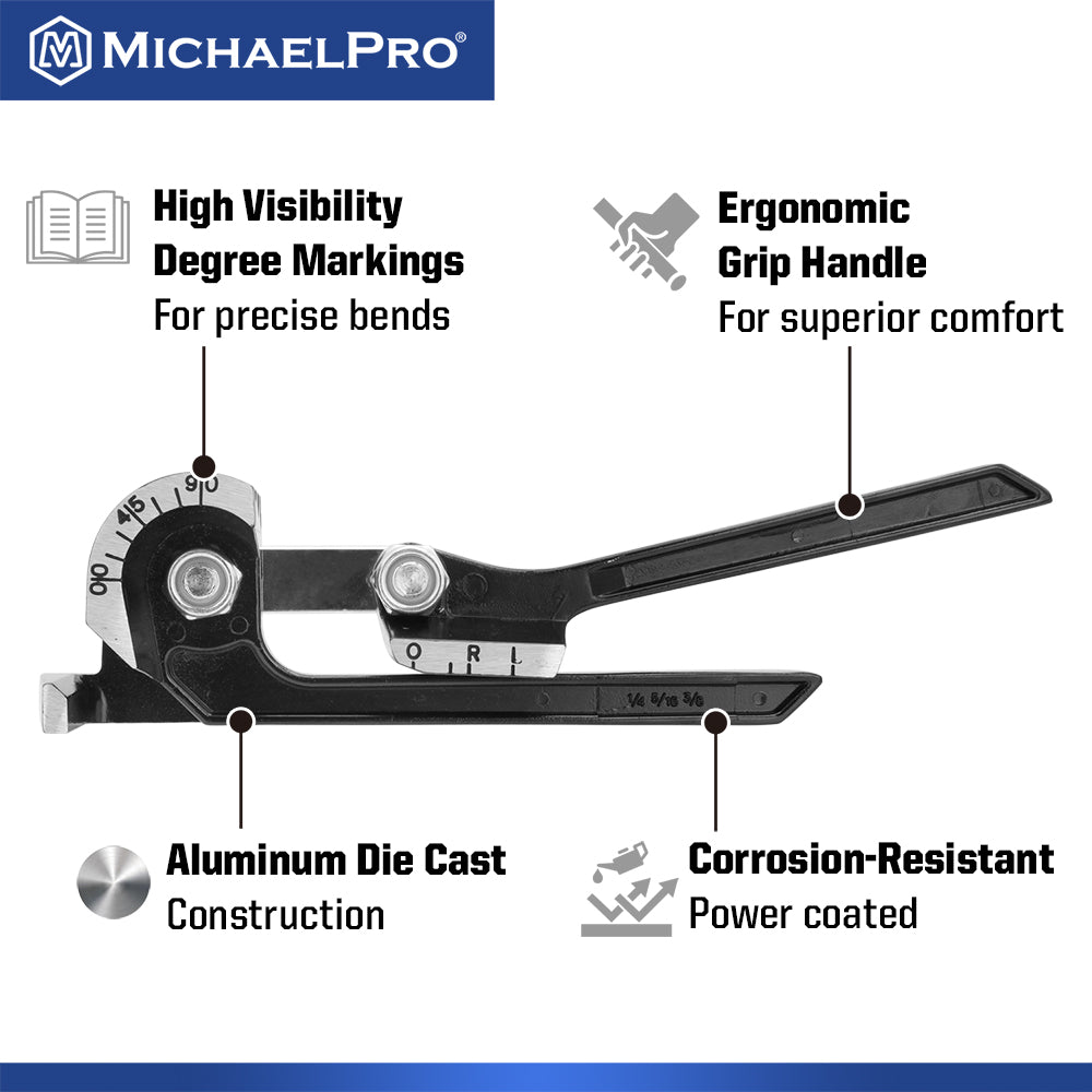 3-in-1 Professional Tube Bender (MP009091) - MichaelPro