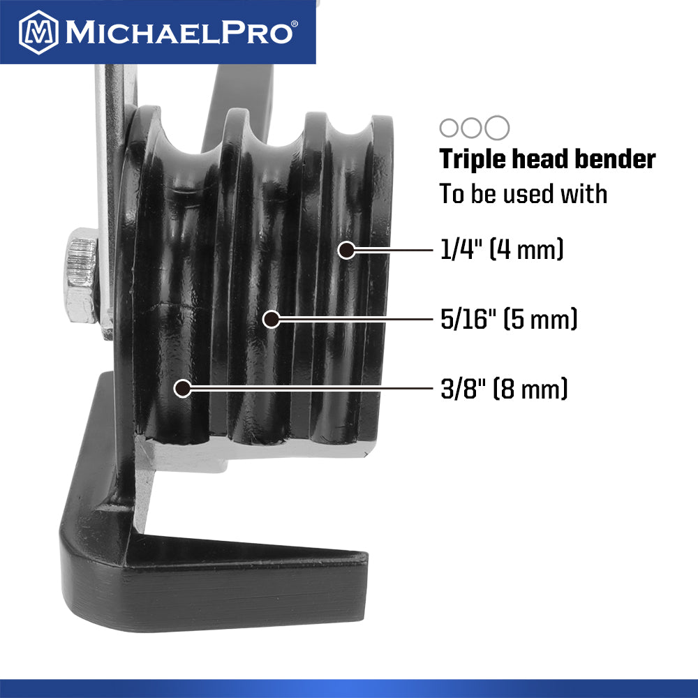 3-in-1 Professional Tube Bender (MP009091) - MichaelPro