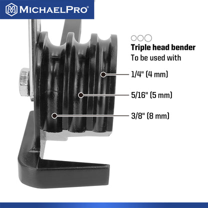3-in-1 Professional Tube Bender (MP009091) - MichaelPro