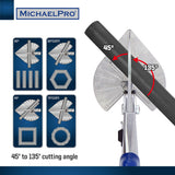 Premium Multi Angle Miter Shear Cutter (MP010021) - MichaelPro