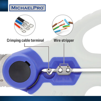 6-Inch Stainless Electrician Scissors (MP010025) - MichaelPro