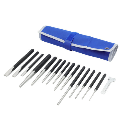 16-Piece Chisel and Punch Set, Heavy Duty (MP010030) - MichaelPro