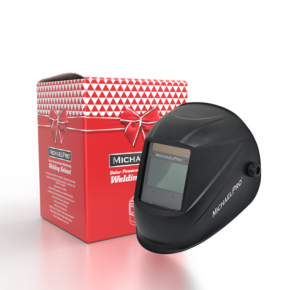 Auto Darkening Welding Helmet, Large Viewing 3.94" x 2.44 (MP011001 ) - MichaelPro