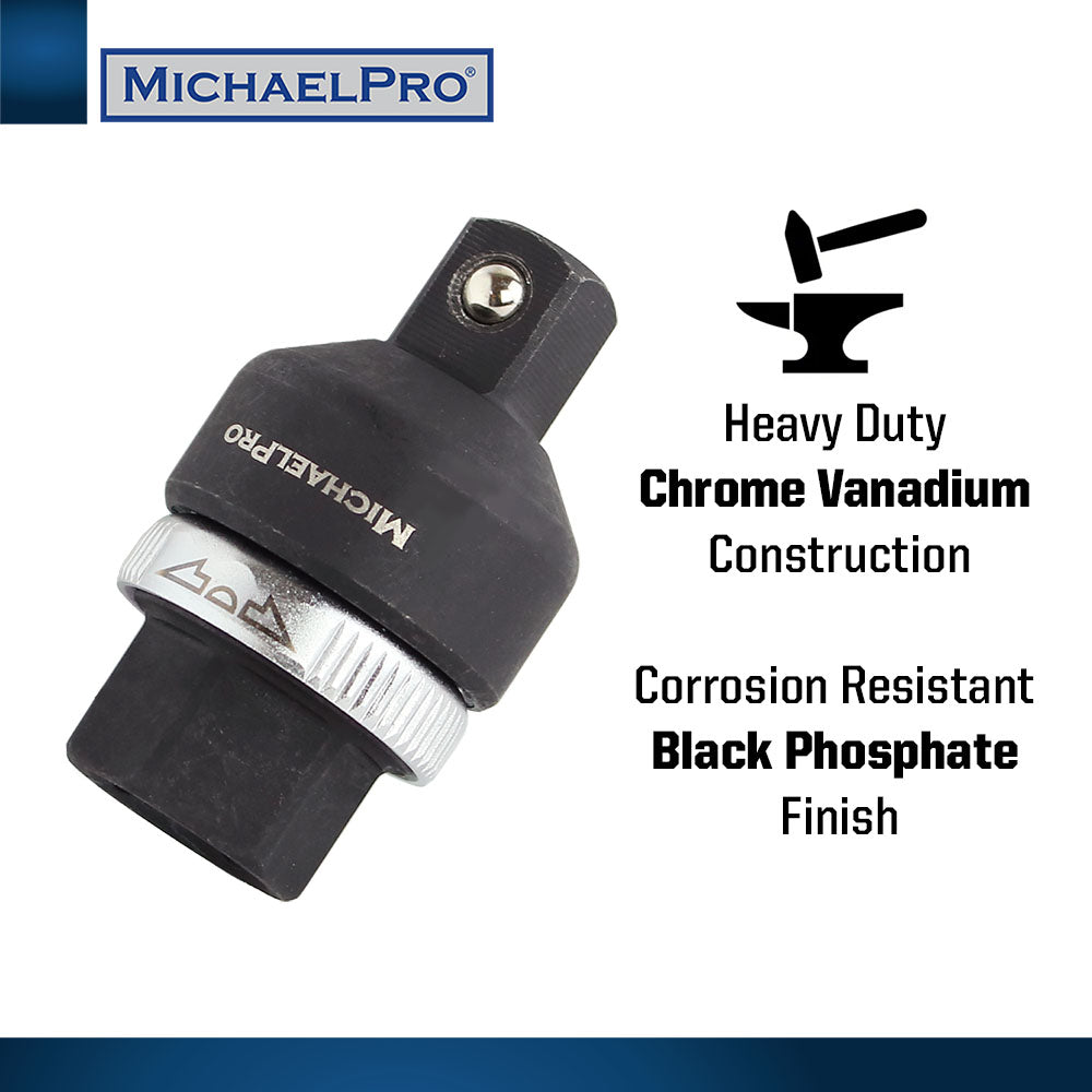 1/2" Drive Ratcheting Breaker Bar Adapter (MP012016) - MichaelPro