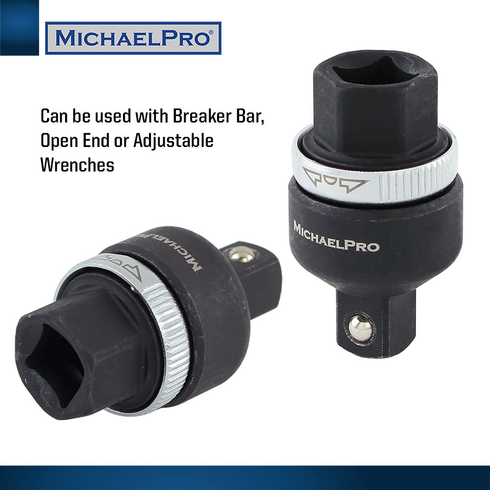 1/2" Drive Ratcheting Breaker Bar Adapter (MP012016) - MichaelPro