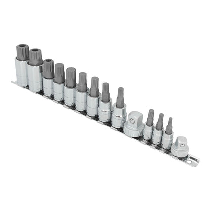 14-Piece XZN Triple Square Spline Bit Set (MP012023) - MichaelPro