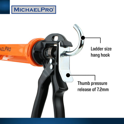 12:1 Thrust Ratio Drip-Free Caulking Gun (MP013005) - MichaelPro