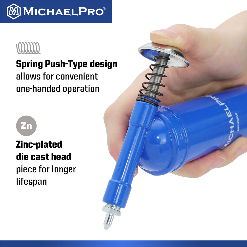 3.3oz / 100cc Mini Grease Gun with Precision Nozzle (MP013010) - MichaelPro