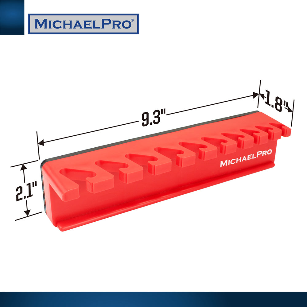 Magnetic Wrench Holder, 10 Slots (MP014005) - MichaelPro