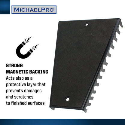 Magnetic Metal Wrench Organizer, 12 Slots (MP014031) - MichaelPro