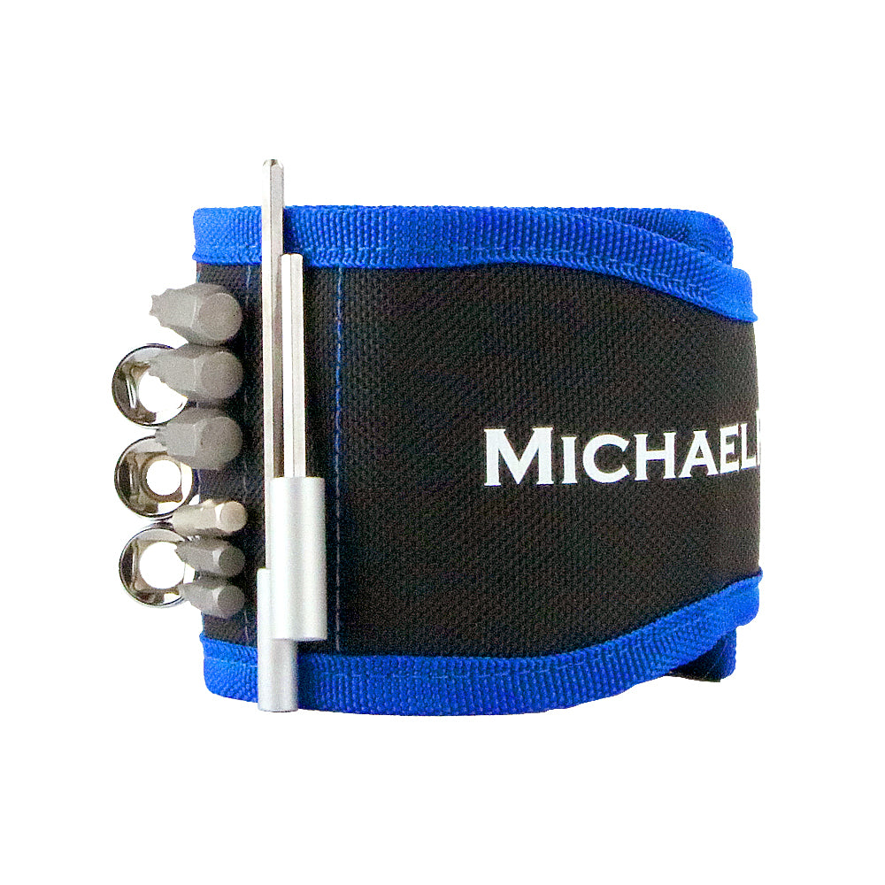 Magnetic Wristband for Holding Screws, Nails, Drill Bits, Tools (MP015001) - MichaelPro