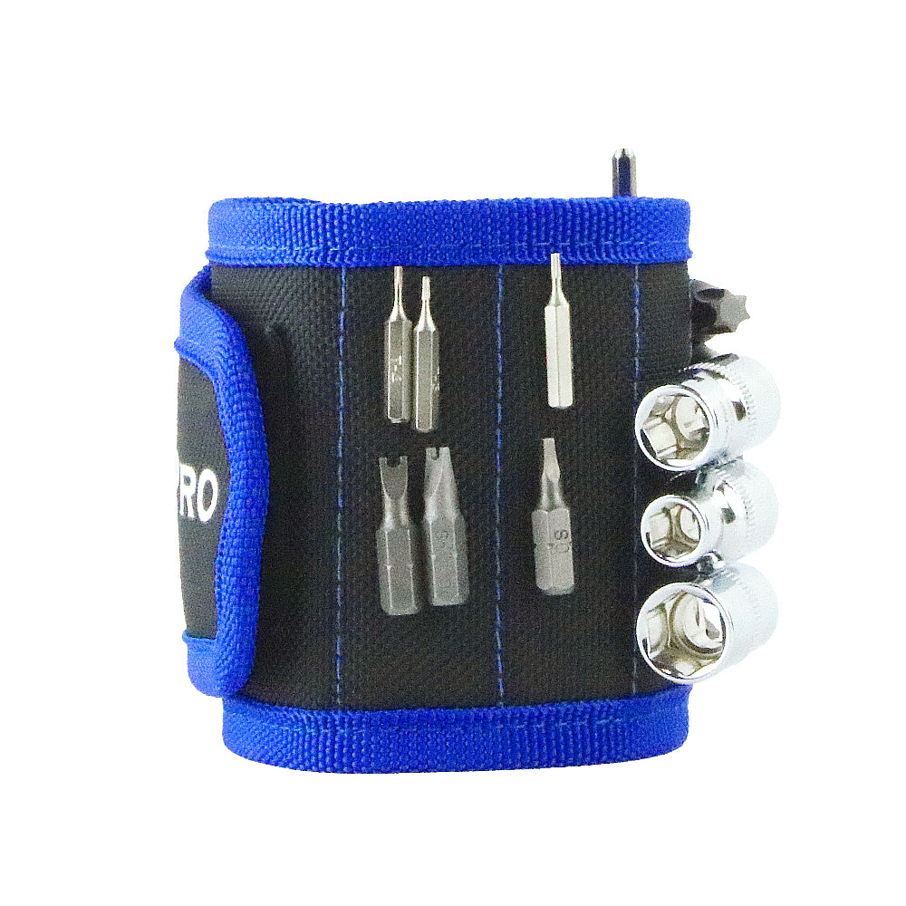 Magnetic Wristband for Holding Screws, Nails, Drill Bits, Tools (MP015001) - MichaelPro
