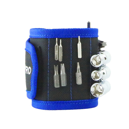 Magnetic Wristband for Holding Screws, Nails, Drill Bits, Tools (MP015001) - MichaelPro
