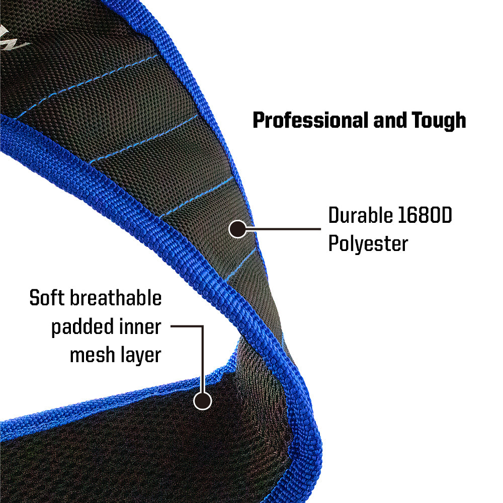 Magnetic Wristband for Holding Screws, Nails, Drill Bits, Tools (MP015001) - MichaelPro