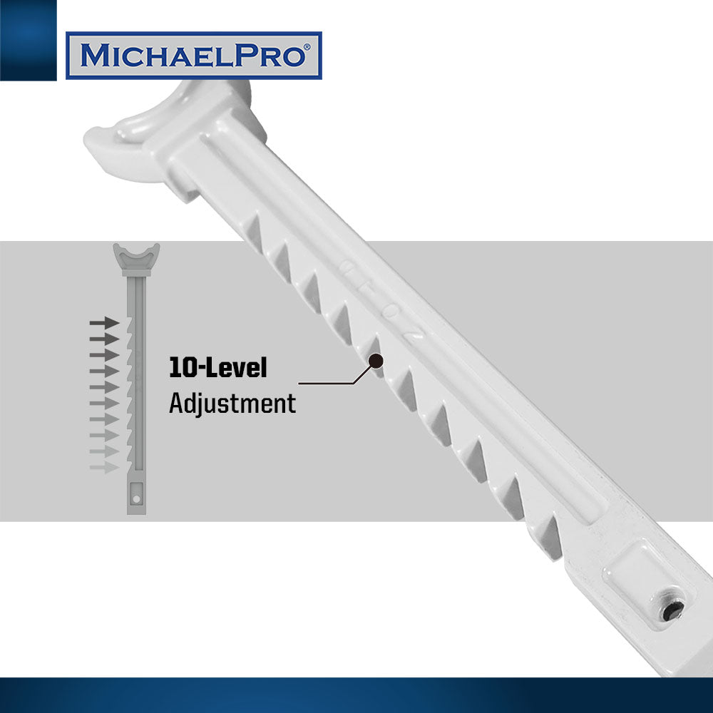 3 Ton Double Pin Jack Stands with Forged Steel Ratchet Bar (MP017001) - MichaelPro