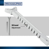 6 Ton Double Pin Jack Stands with Forged Steel Ratchet Bar Provides Greater Safety (MP017002) - MichaelPro