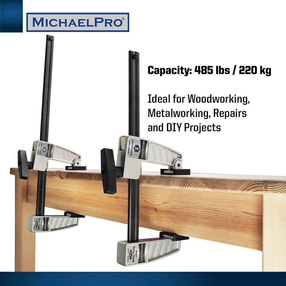 2-Piece Smart F Clamps Set (MP018002) - MichaelPro