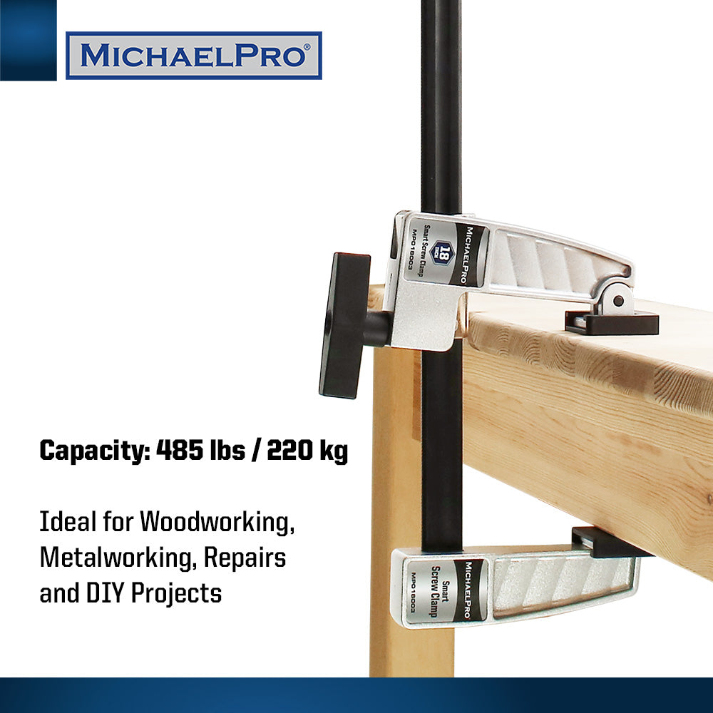 18-Inch Smart F Clamps (MP018003) - MichaelPro