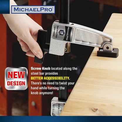 18-Inch Smart F Clamps (MP018003) - MichaelPro
