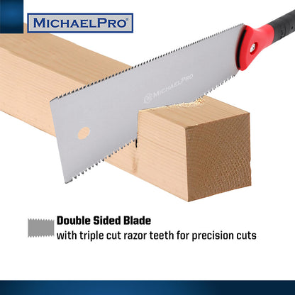 10-Inch Double Edge Pull Saw (MP018004) - MichaelPro