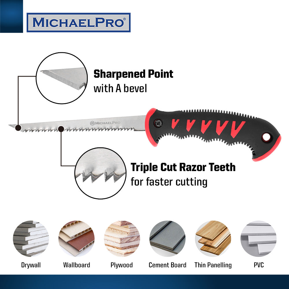 6-Inch Jab Saw, 7TPI (MP018005) - MichaelPro