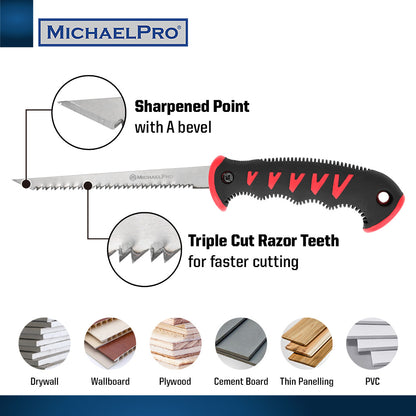 6-Inch Jab Saw, 7TPI (MP018005) - MichaelPro