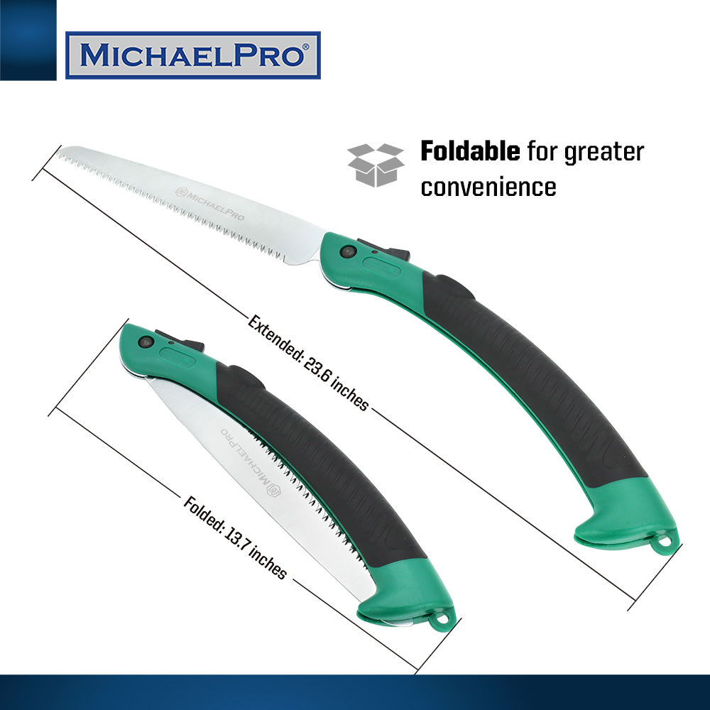 11-Inch Folding Hand Saw (MP018007) - MichaelPro