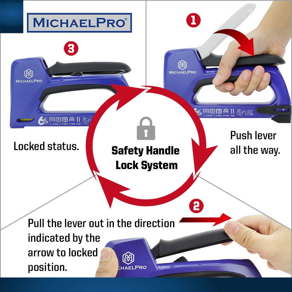 6-in-1 Staple Gun (MP018008) - MichaelPro