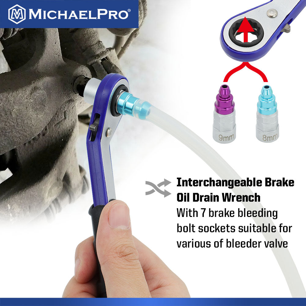 Mechanic’s Brake Bleeder Wrench Set (MP019003) - MichaelPro