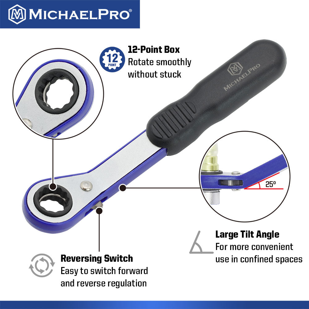 Mechanic’s Brake Bleeder Wrench Set (MP019003) - MichaelPro