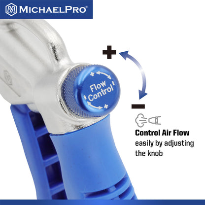 2-Way Air Blow Gun with Extra Long Nozzle (MP019004) - MichaelPro