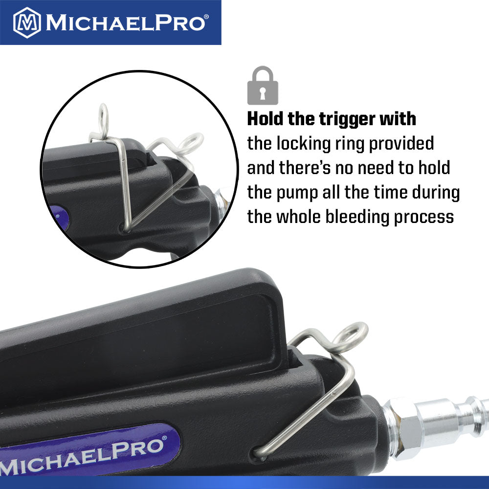 1800cc Pneumatic Brake Bleeder (MP019005) - MichaelPro