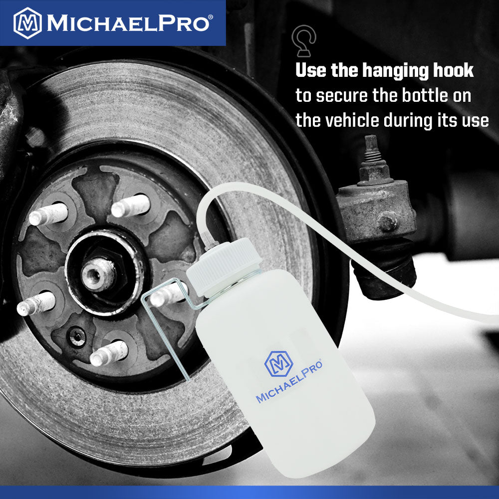 1000cc Manual Brake Bleeding Bottle (MP019006) - MichaelPro