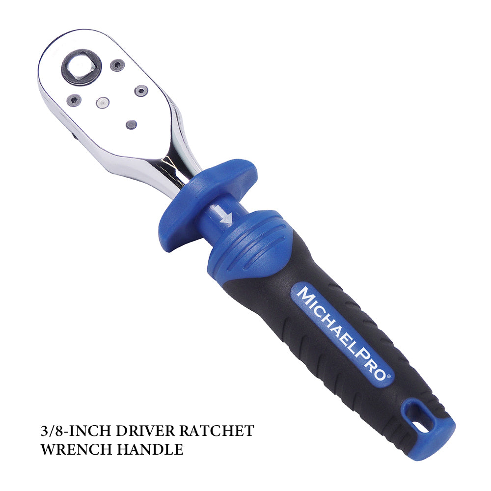 3/8 Inch Drive Ratchet Wrench Handle (MP001003) - MichaelPro
