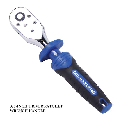 3/8 Inch Drive Ratchet Wrench Handle (MP001003) - MichaelPro