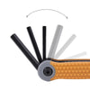 Folding Hex Key Allen Wrench Set in Standard SAE & Metric sizes (MP001007)