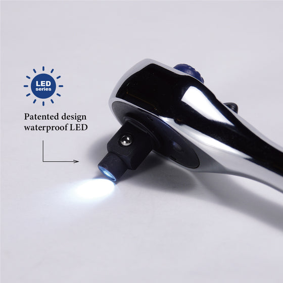 3/8" Drive Ratchet with Built-in LED Flashlight (MP001037)
