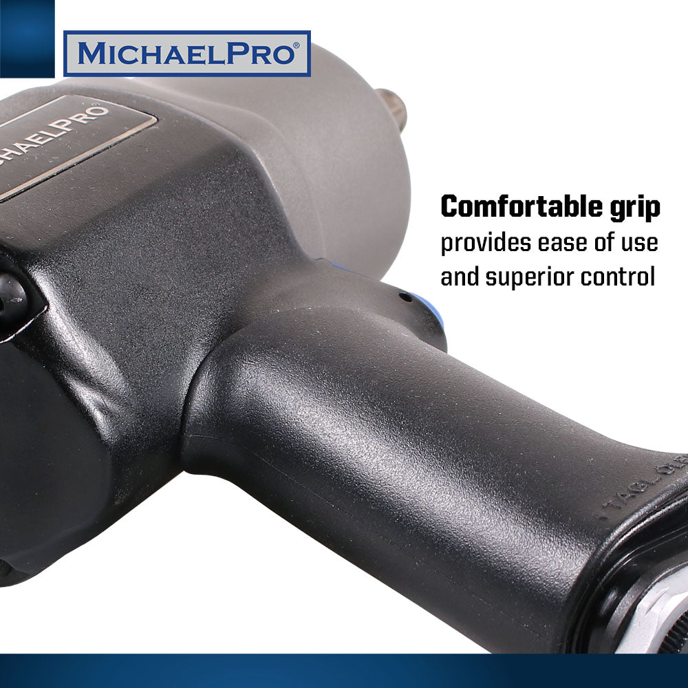 1/2” Drive Air Aluminum Impact Wrench (MPA01015) - MichaelPro