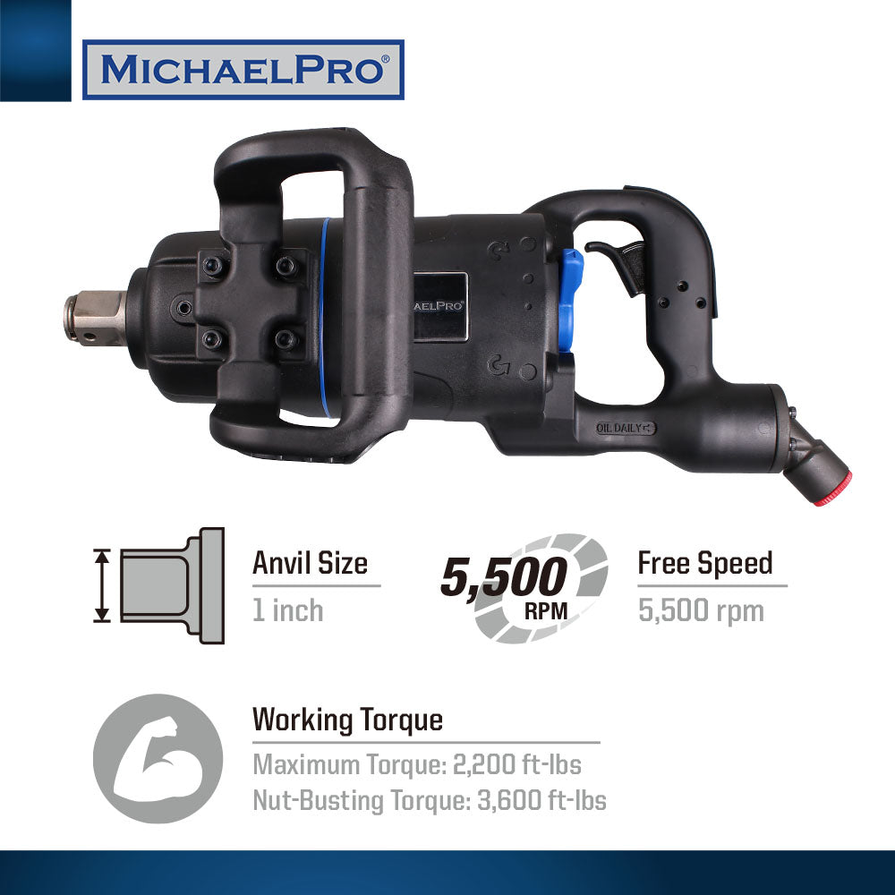 1" Extreme Composite Impact Wrench (MPA01016) - MichaelPro