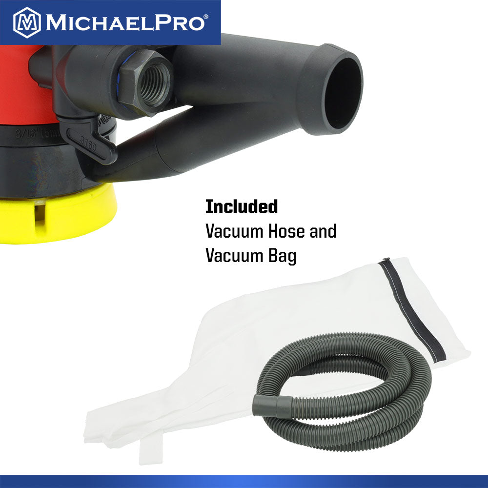 3-Inch Self-Generated Vacuum Random Orbit Sander (MPA01042) - MichaelPro