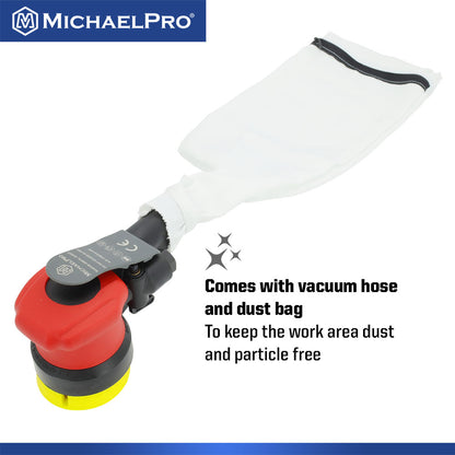 3-Inch Self-Generated Vacuum Random Orbit Sander (MPA01042) - MichaelPro