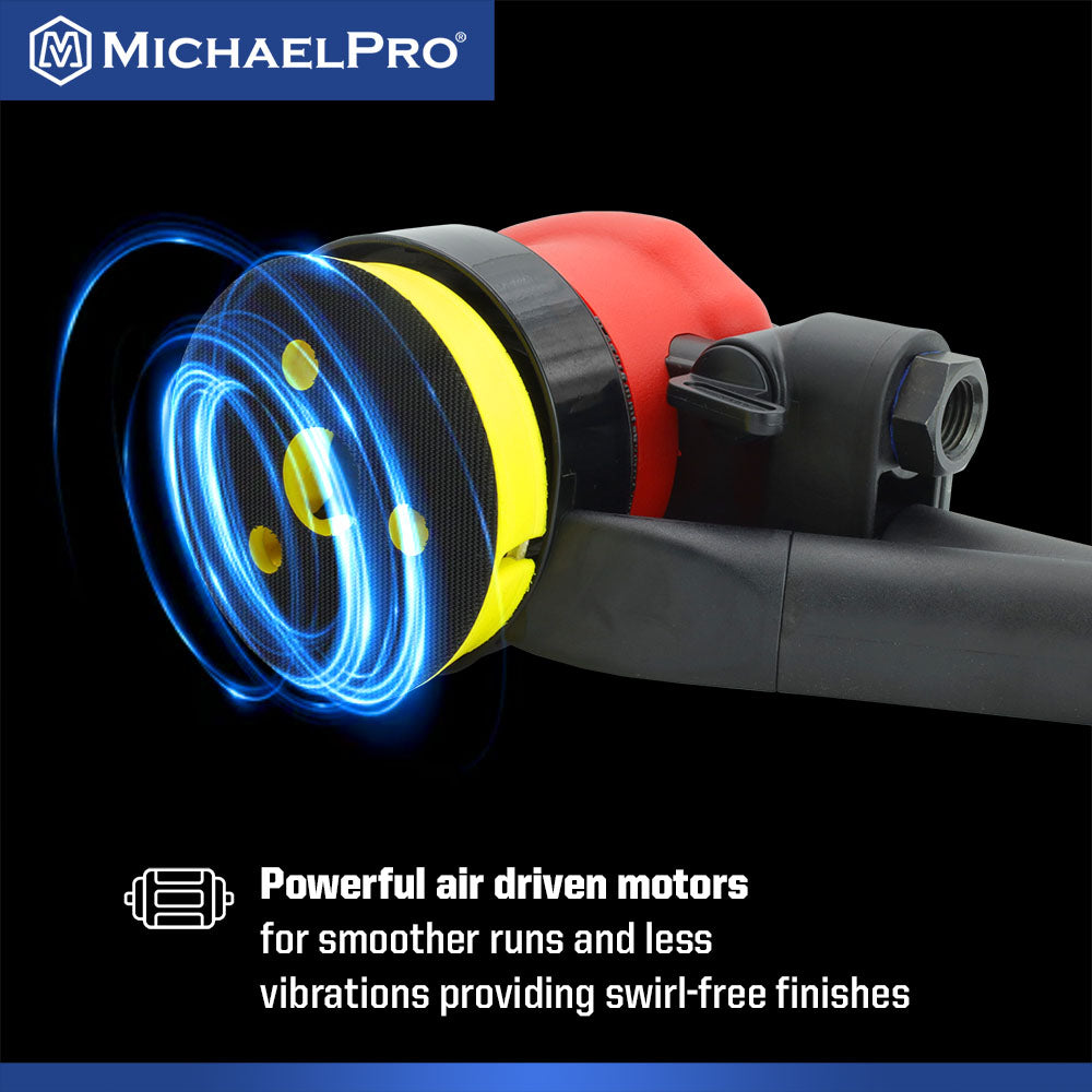 3-Inch Self-Generated Vacuum Random Orbit Sander (MPA01042) - MichaelPro