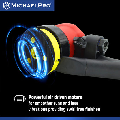 3-Inch Self-Generated Vacuum Random Orbit Sander (MPA01042) - MichaelPro
